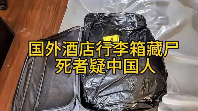 國外酒店行李箱藏尸 死者疑中國人