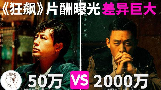 曝張頌文片酬達到每部2000萬