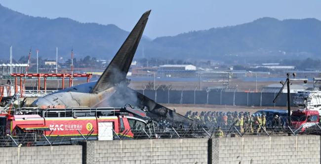 韓國將拆除務(wù)安國際機場的混凝土設(shè)施